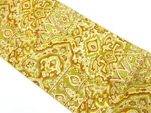 花更紗模様織出し名古屋帯